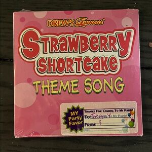 Strawberry Shortcake Theme Song Party Favor